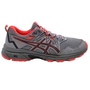 ASICS Gel-Venture 8 Trail Running Shoes Womens 7.5 Grey Pink Excellent 1012A708